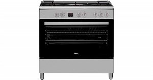 TEKA 90 cm Free‑Standing Cooker Gas Hob & Multifunction Oven – FS 901 5GE