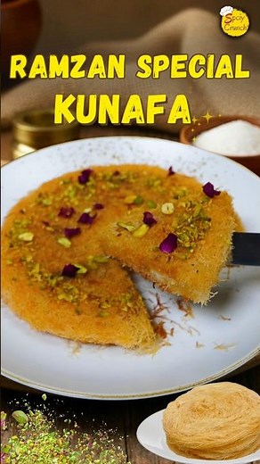Ramzan Special Kunafa Recipe #Easy Iftar Dessert #kunafa #knafeh