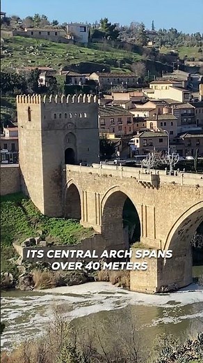 San Martín’s Bridge – Toledo’s Medieval Gateway #spain #travel #PuenteSanMartin #toledo #history