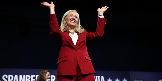 Video: Democrat Sherrill Gives Victory Speech in New Jersey Governor Race