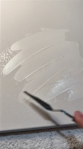 How to apply gesso to canvas. Step one preparation for painting #art #artist #beginnerartists