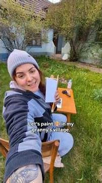 creating a memory in #oilpainting #pleinair #moldova #art #artreels