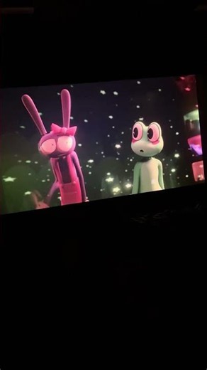 Theater Reaction to Bow Scene #tadc #digitalcircus #jax #ribbit #ribbitrabbit #leapfrog