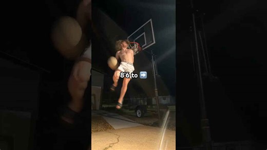 (358) behind the back 360 dunk challenge