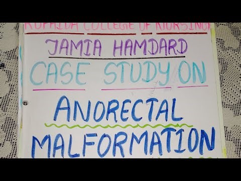 Case study/ case presentation on anorectal malformation|| child health nursing|| pediatric nursing