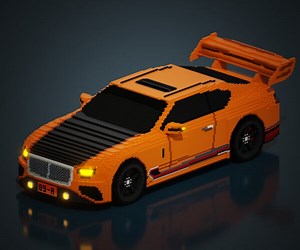 ArtStation - Voxel Car RR | Game Assets