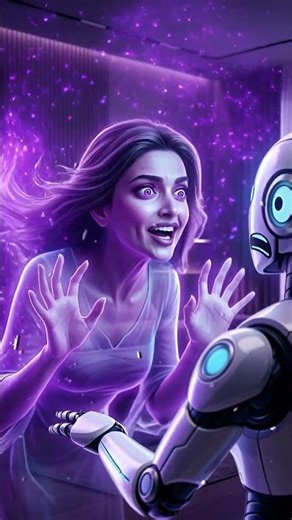 Ghost Scared AI Robot… But THIS Happened! 😱🤖| Maria Supernatural