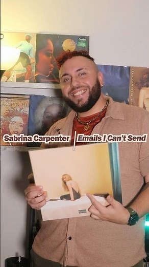 SABRINA CARPENTER 🤍 EMAILS I CAN’T SEND 💌 VINYL UNBOXING 💿📦