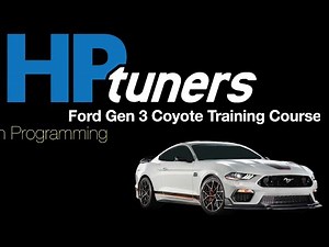 HP Tuners Ford Gen 3 Coyote Training Course 20: Port Injection Programming|Evans Performance Academy