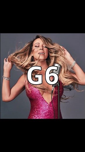 Mariah Carey - Vocal Range in 1 Minute (F2-Bb7) #shorts
