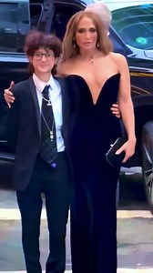 Jennifer Lopez and her gender-neutral non-binary child Emme Muniz were pictured together at a premiere. | Literally