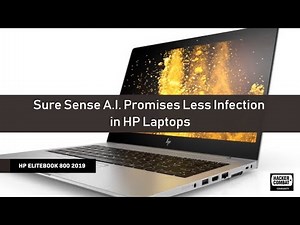 Sure Sense A.I. Promises Less Infection in HP Laptops