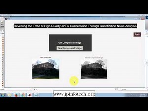 Revealing the Trace of High-Quality JPEG Compression Through Quantization Noise Analysis | MATLAB