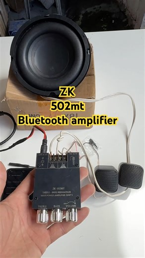 ZK-502mt Bluetooth amplifier