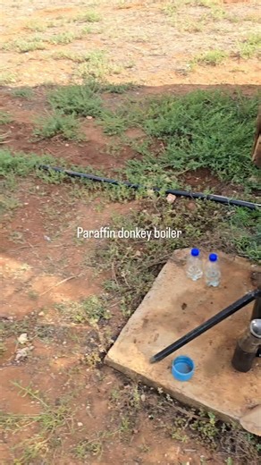 Roberto Soares | Paraffin donkey boiler at the foothills of majestic Swartberg | Instagram