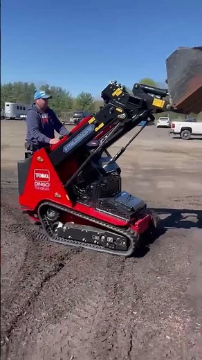 TORO TX-1300 Dingo Loading Mulch with Ease!