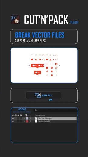 Cut'n' Pack: Cut Vector File