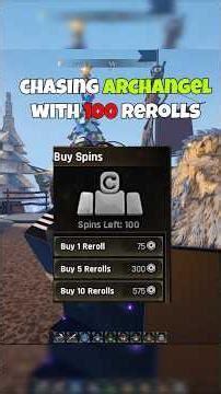 Chasing Archangel Race On Forge - 100 REROLLS #theforge