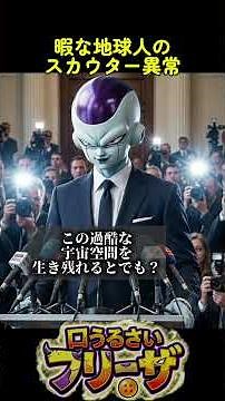 暇な地球人のスカウター異常 ネガティブを破壊する高速の没頭 #自己啓発#成功法則#没頭せよ【フリーザ】
