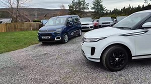 Wednesday morning- Joe heads off in his lovely low mileage Evoque. | Horsepower Cars Inverness