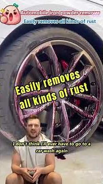 Professional iron powder remover. Powerful, easy to use.