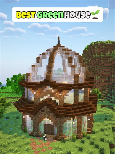 Minecraft Best Greenhouse Design: Easy Tutorials