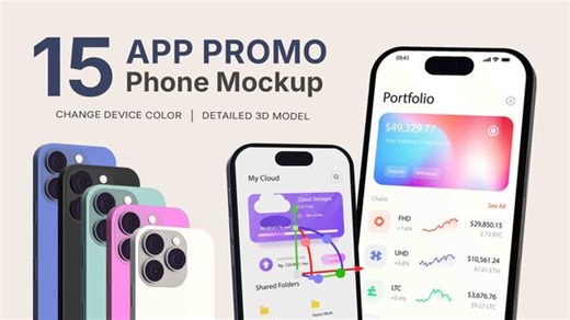 App Promo Phone Mockup