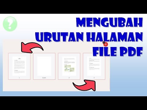 Cara Mengatur Ulang Urutan Halaman File PDF