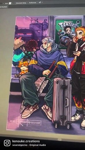 183K views · 8.5K reactions | KNY end of season 2 | Kensuke Creations | Facebook