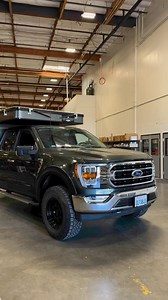 2.8K views · 28 reactions | We are huge fans of this short wheelbase F-150 with 6.5ft bed and Project M. This owner has a DIY drawer slide to hold gear and it still allows him to stand up in his new topper when popped up. #fourwheelcampers#fwc | Four Wheel Campers | Facebook