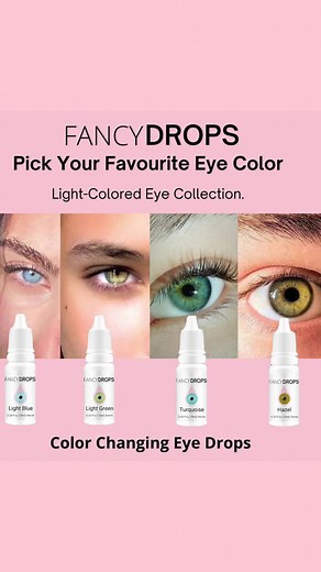 Transform Your Look with Fancy Drops Eye Color Changing Drops!