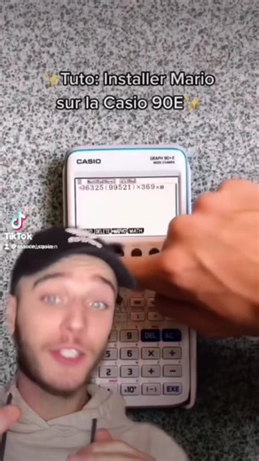 Jouez à Mario sur une calculatrice Casio - Astuces et installation de jeux
