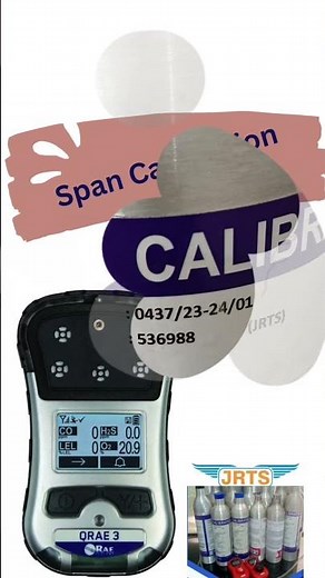 Gas Detector Calibration _ Honeywell QRAE 3 Calibration _H2S,CO,Methane,Oxygen @JRTS #calibration