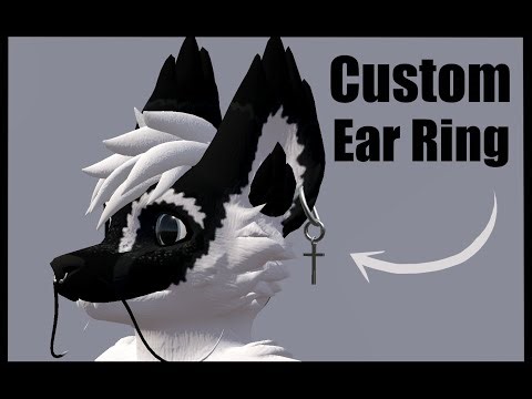 How to make custom Earrings (VRChat Tutorial)