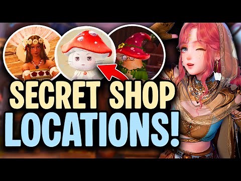 All Itzaland Secret Shop Locations! (Clothing, Make up, Poses) - Infinity Nikki V2.0