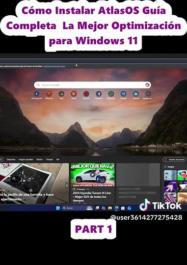 Cómo Instalar AtlasOS: Guía Completa para Windows 11