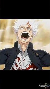 1st time gojo use purple power#action#viral anime