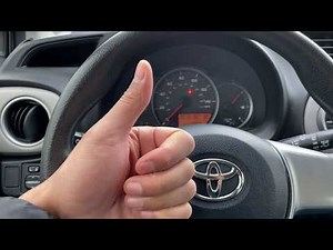 TOYOTA YARIS - How to illuminate/dim instrument panel lights
