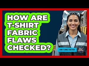 How Are T-Shirt Fabric Flaws Checked?