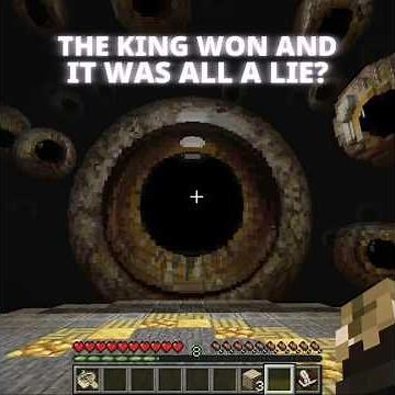 The king won... | Destroying A World That Doesn't Exist |