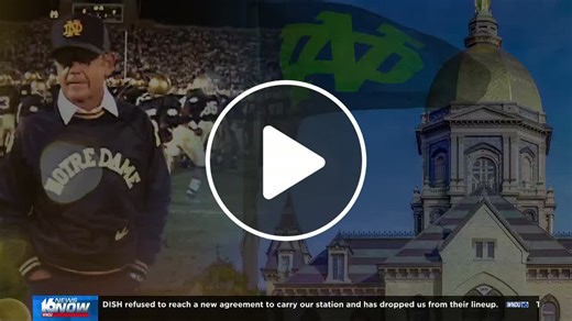 Former WNDU sportscaster Chuck Freeby remembers Lou Holtz - NewsBreak