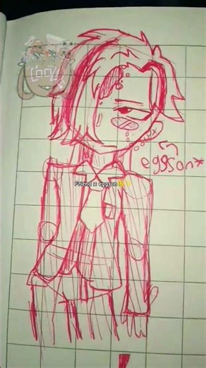 red flags | ft. my friend.eggson(human&toonver) #dandysworld #art #drawing #idk #uhm