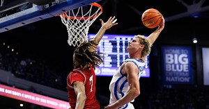 Kentucky vs. Nicholls highlights start and end with Collin Chandler's dunk