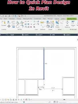 Quick Plan Design in Revit | Fast Layout Method 🚀 #shorts #ytshorts #Revit