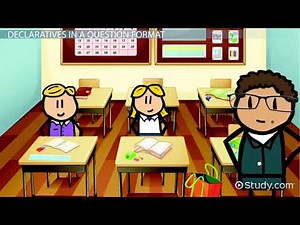 Declarative Sentence Definition & Examples Video & Lesson Transcript Study com