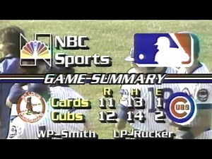 5 HITS, 7 RBI! Ryne Sandberg WENT OFF in this classic Cubs-Cardinals game!