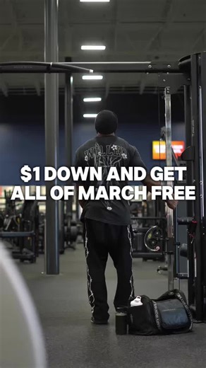 ⚡️ This March = Rollback. Reps. Results. Join for $1 & get all of March FREE! | Memberships starting at $9.99/mo Get more than a gym — get the total package 👇 🏋️ Heavy Weights 🔥 Group Fitness 🚴 Miles of Cardio 🧊 HydroMassage *Amenities vary by location. Join today 👉 Crunch.com Exp 3/6 — Don’t miss your March moment! #CrunchFitness #GymMotivation #NoJudgements