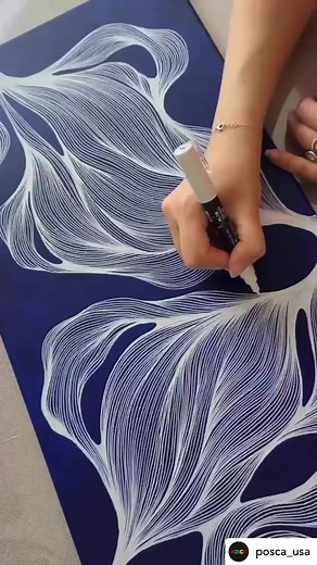 4.6K views · 87 reactions | So calming Beautiful line work done with...