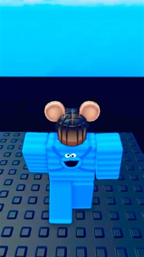 Trying The Roblox Sky Fall Trend As COOKIE MONSTER🍪😱 (This Was CRAZY)#roblox #fyp #funny #yosho