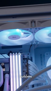 1.2K views | - Reverse rotor for a flawless aesthetic as an intake fan - Daisy-chained 4-pin PWM connectors and +5V ARGB lighting - Eight RGB LEDs per fan Magnetic Dome bearing for longevity and low noise - Zero RPM mode at low loads | CORSAIR | Facebook